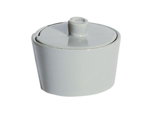 "Lastra" Sugar Pot white