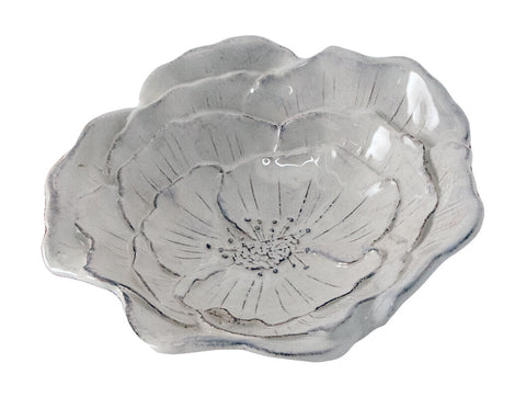 "Romantica" Rose Small Bowl white