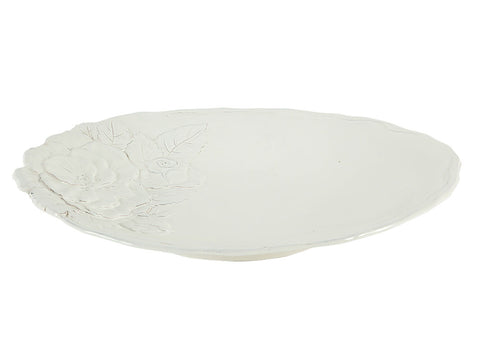 "Romantica" Oval Platter white