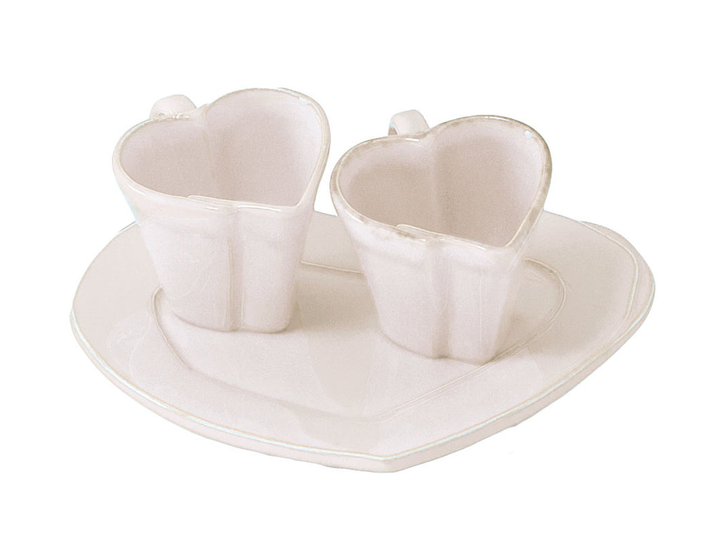 "Lastra" Set Cafè tète-à-tète white