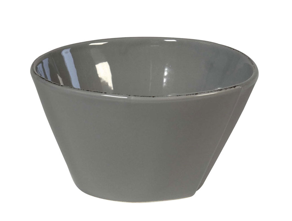 "Lastra"  Conic Cereal Bowl gray