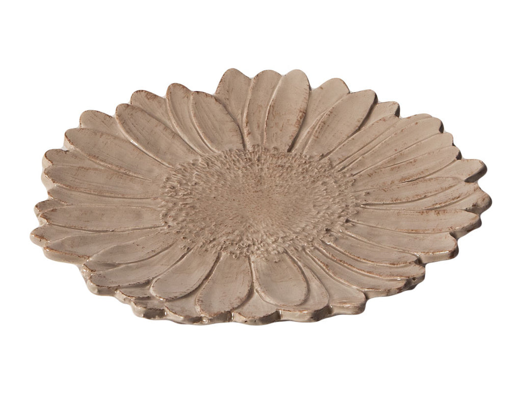 "Romantica" Daisy Small Plate gray