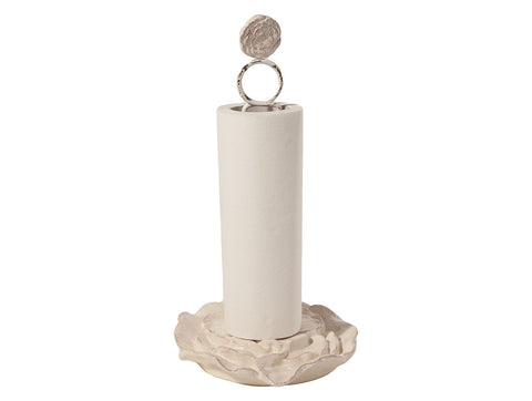 "Romantica" Rose Scottex Holder white