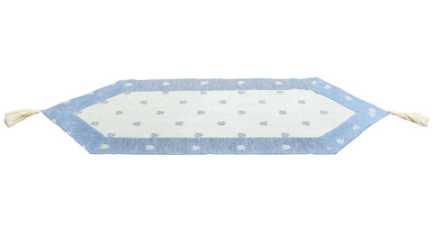 Table runner "Ape" with tassels