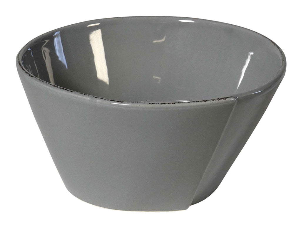 "Lastra" Small Conic Salad Bowl gray