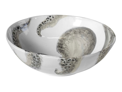 "Marina"  Salad Bowl Polpo