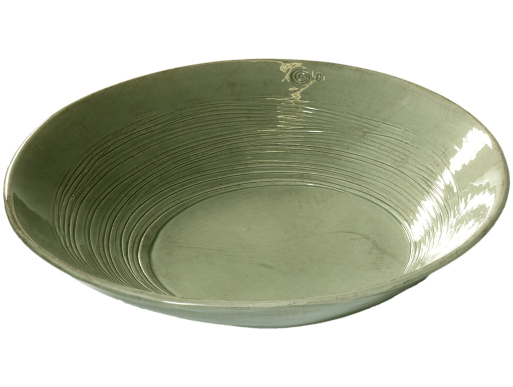 "Infinito" Large Salad Bowl salvia