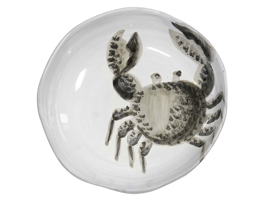 "Marina"Soup Plate Granchio Decor