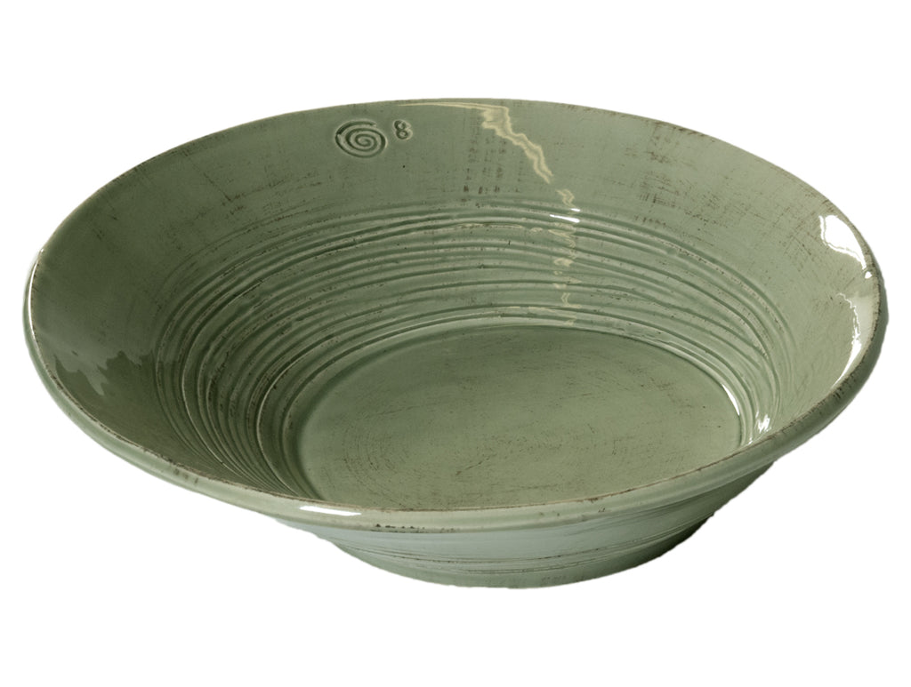 "Infinito" Small Salad Bowl salvia