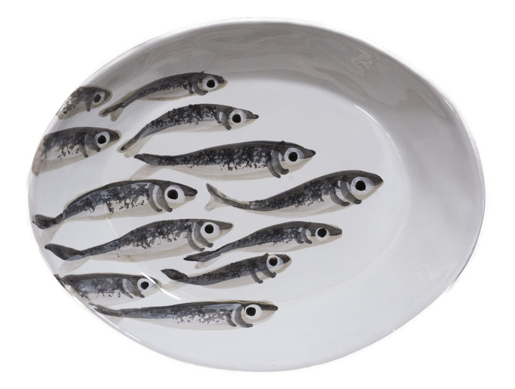 "Marina" Oval Pasta Plate