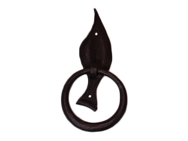 Wrought iron door knocker Cypress