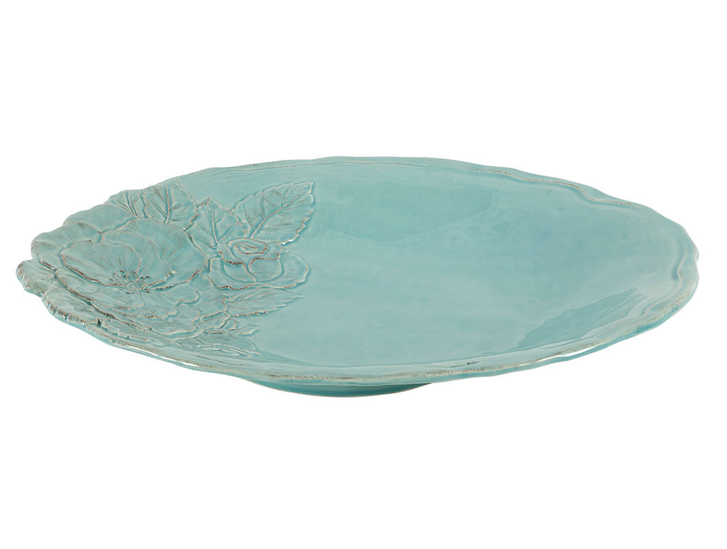 "Romantica" Oval Platter turquoise