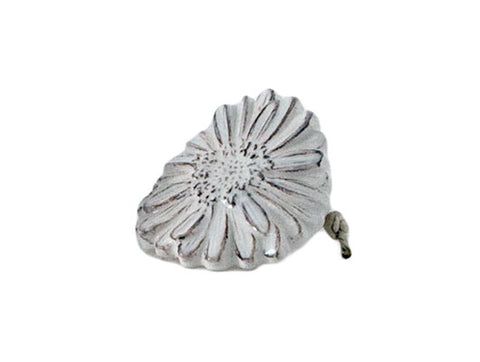 "Romantica" Daisy Napkin Ring gray