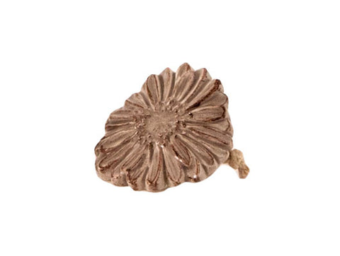 "Romantica" Daisy Napkin Ring gray