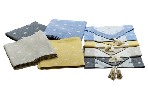 Traditional kitchen towel Ape • Tuscan textile • Tuscan Style • Tessuti  Toscani