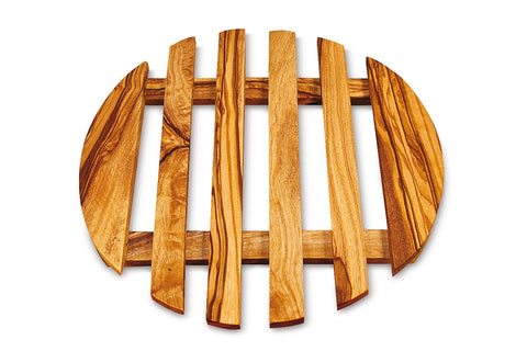 Round Trivet with Slats